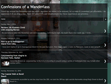 Tablet Screenshot of confessionsofawanderlass.com